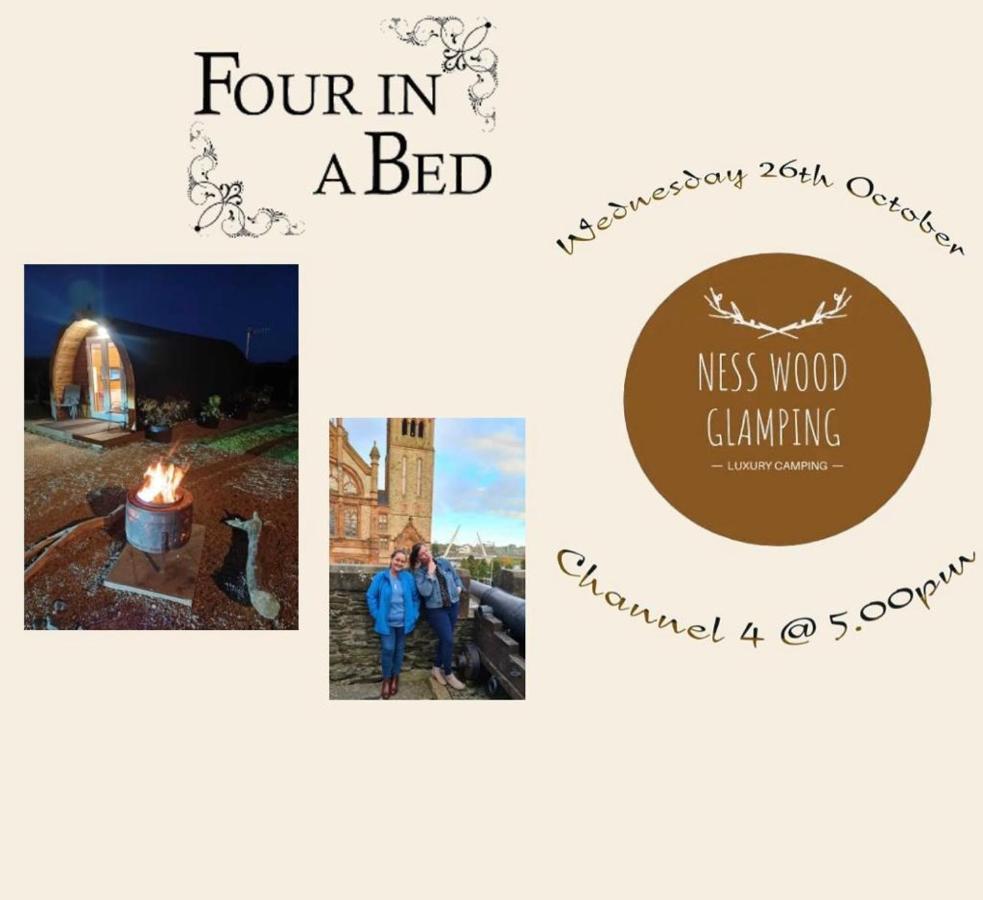 Willa Nesswood Luxury Glamping Londonderry Zewnętrze zdjęcie